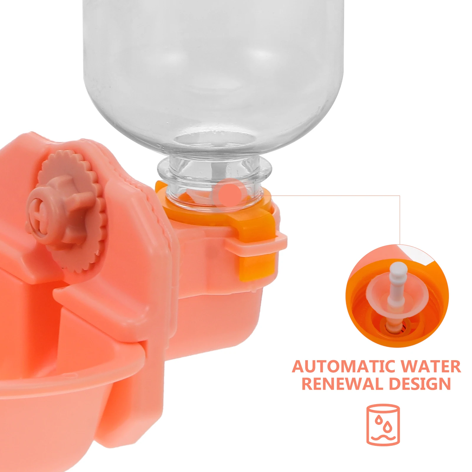 

Water 500ML Feeder for Dogs Water Dispenser Feeder Cats Pigeons Pet Feeding Bowl Pet Supplies Bowl