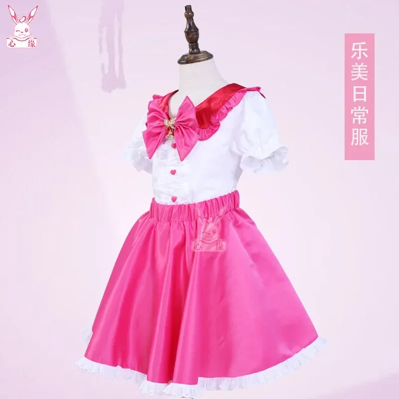 2022 New 매우 귀엽다 Anime Cosplay Costumes for Girls HEART'S PING Princess Dress Summer Clothes 캐치! 티니핑 Kids Birthday Christmas Gift
