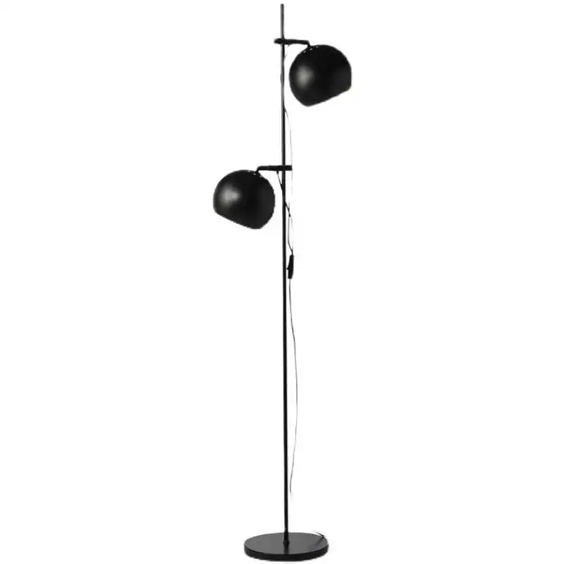Nordic glass cover equatorial floor lamp light luxury creative model house living room bedroom study hall LED floor lamp