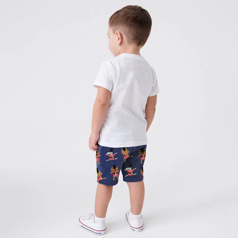 

Little maveShort-sleeved Set Summer New Children's Clothing Cartoon Cute Knitted Boys' Set