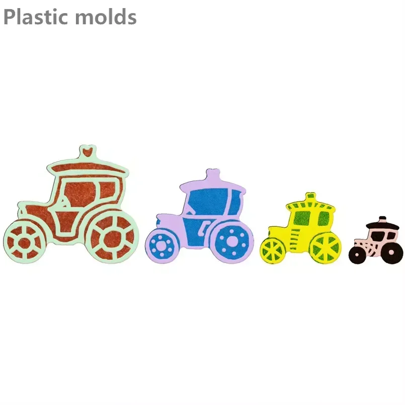 

Plastic Molds,Four Specifications Christmas Cartoon Flower Car Cookie Cutters,Sushi And Fruits,Single Or Set Sales