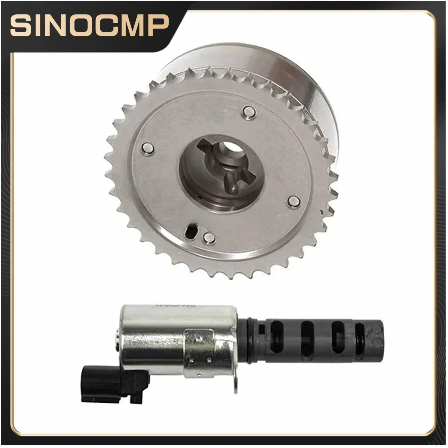 

Variable Timing Camshaft Gear VVT Solenoid 1ZZFE 2ZZGE 13050-22012 15330-22010 For 00-08 TOYOTA Components Camshafts Lifters