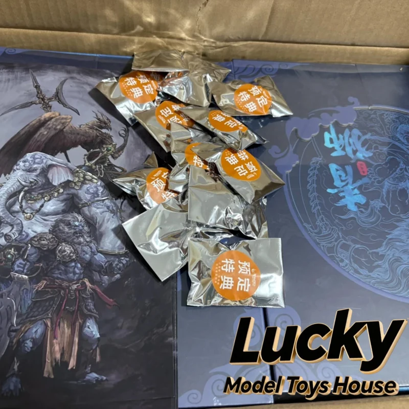 In Stock NOTTAA TOYS YM005 1/12 Cyan Lion Bleeding Action Figure Lion Camel Bridge Monster Display 6inch Soldier Model Gifts
