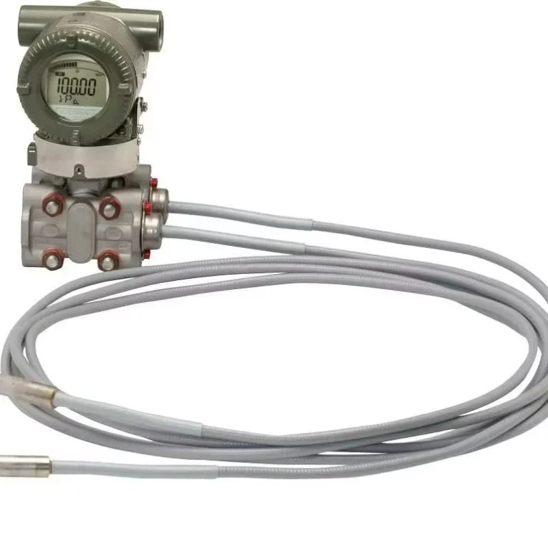 Differential pressure transmitter magnetic flowmeter