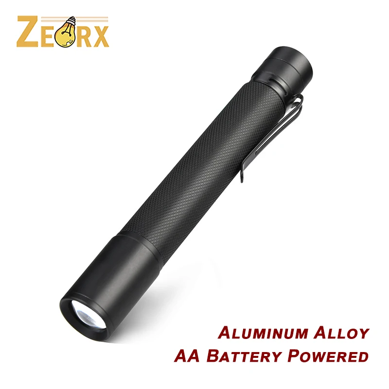 

Portable Pen Flashlight, Pocket Penlight with Clip 3 Lighting Modes Mini Flashlights for Camping, Emergency, Home, Outdoor