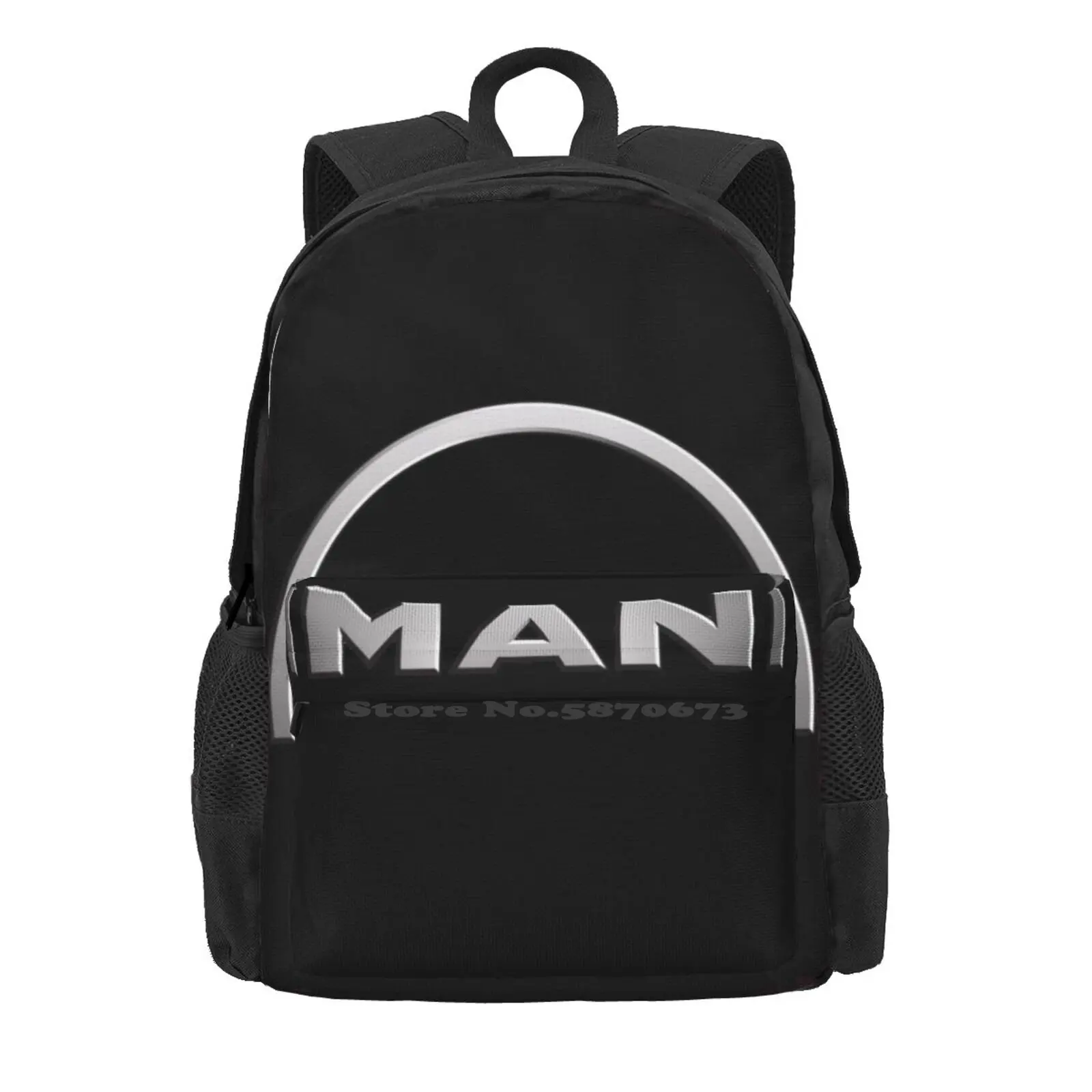 Man Logo Hot Sale Backpack Fashion Bags Man Truck