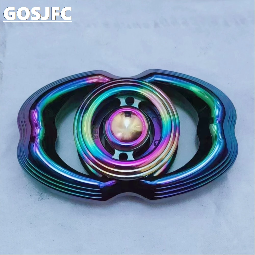 LQ EDC Ti-Nnife Grain Obsidian Feeling Fidget Spinner ألعاب تخفيف التوتر أزياء اللعب في المخزون