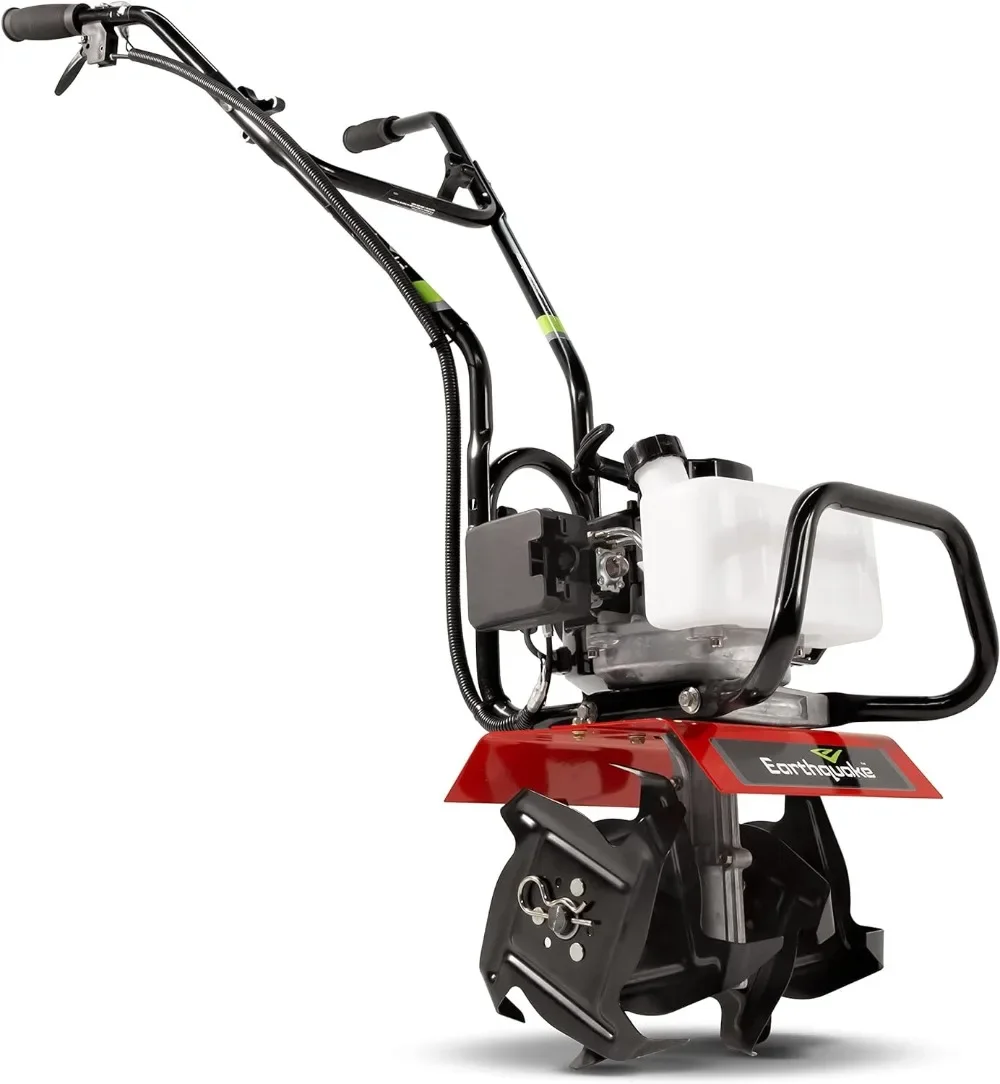 

Tiller Cultivator, Powerful 33cc 2-Cycle Viper Engine, Gear Drive Transmission, Lightweight, Easy To Carry