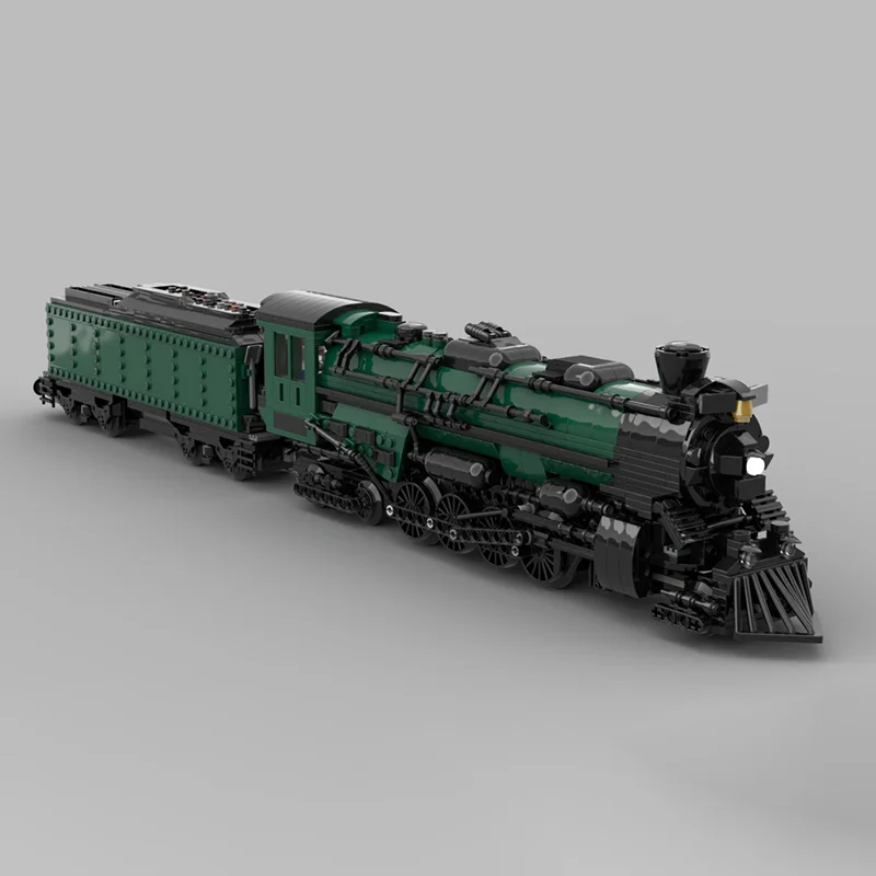 1709 個 MOC ペル・マルケ蒸気機関車とモデルビルディングブロック建築 DIY おもちゃ教育クリスマスギフトレンガ子供