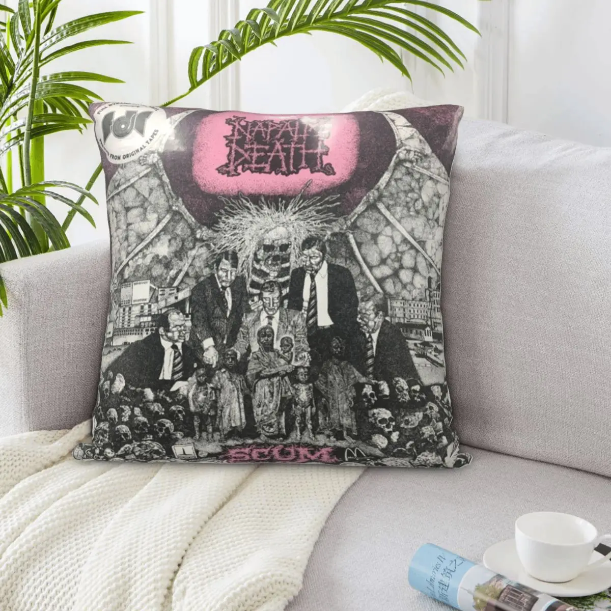 

Napalm Death 02248 Pillows Sofa Cover Pillows Cover Dakimakura Pillow Case Pillow Cover