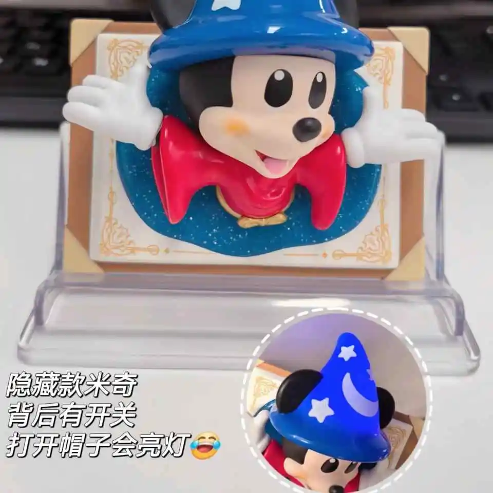 Miniso Disney Blind Box Märchen Stempel Fenster Seite Geschichte Serie Mystery Boxen Anime Figur Kinder Weihnachts geschenke