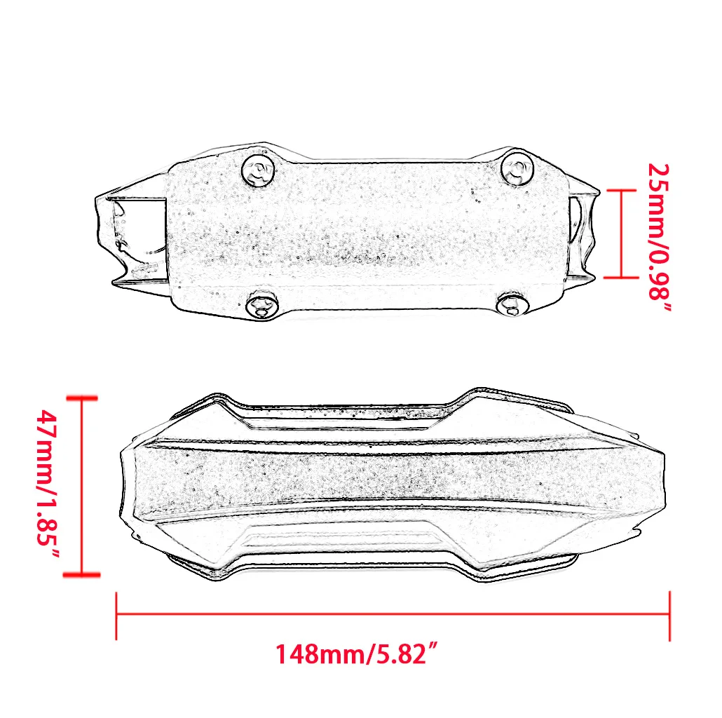 Motorcycle 25mm Crash Bar Bumper Engine Guard Protection Decorative Block For BMW R1200RT R1200 RT R 1200RT 2014 2015 2016 2017