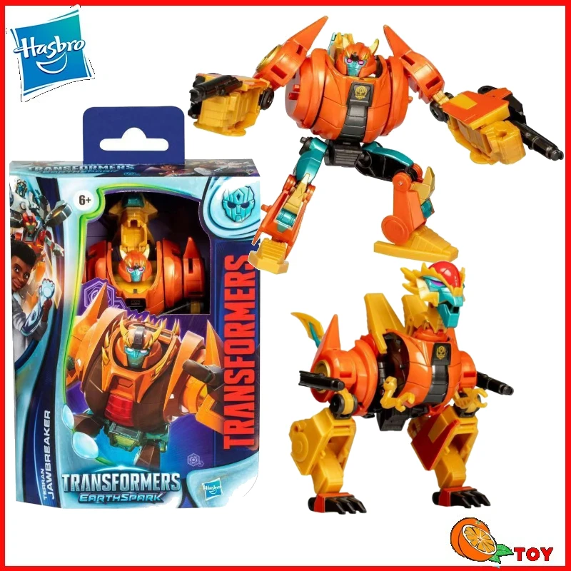 In Stock Hasbro Transformers Toy Earthspark Jawbreaker Models Anime Movie Toys Robots Action Figures Gifts Hobbies