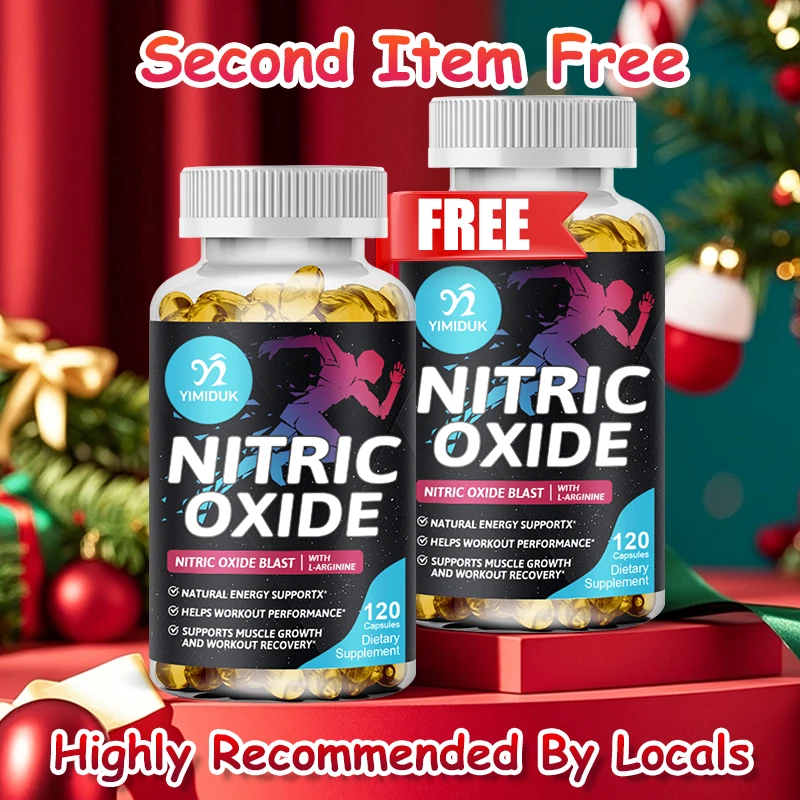 

Yimiduk Pure Nitric Oxide Booster Supplement, for Promote Muscle Recovery, Muscle Growth, Boost Workout Performance, Men Health
