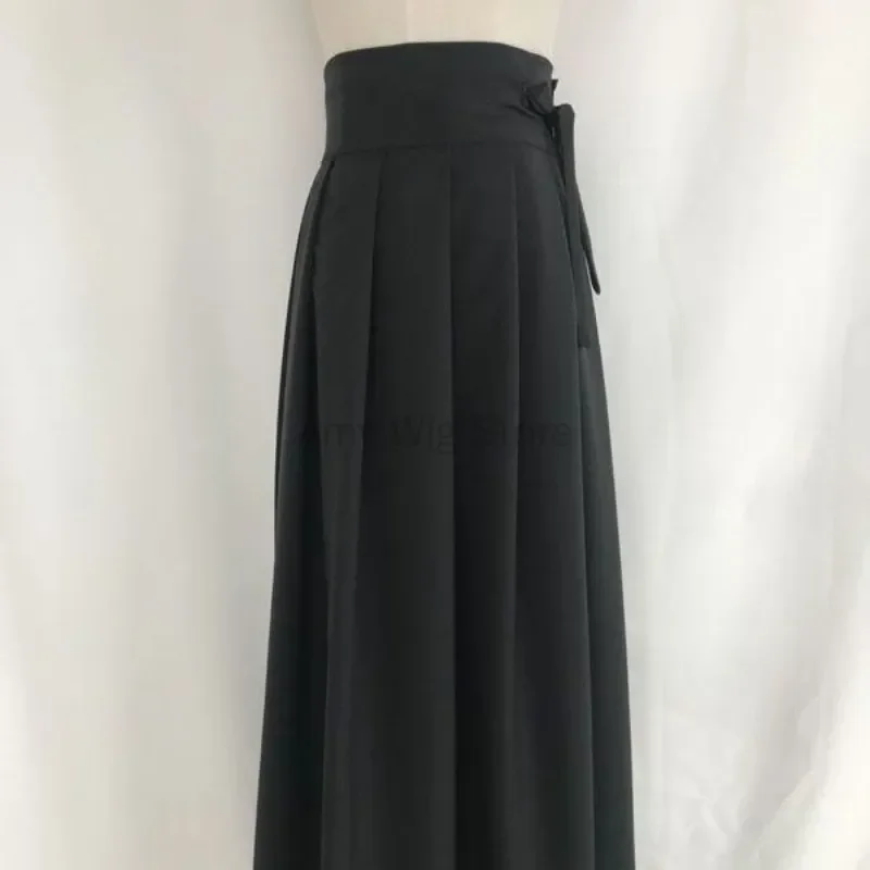 Traje tradicional chino para mujer, Hanfu fluido, Tops blancos y negros, falda, traje, ropa interior, ropa para el escenario