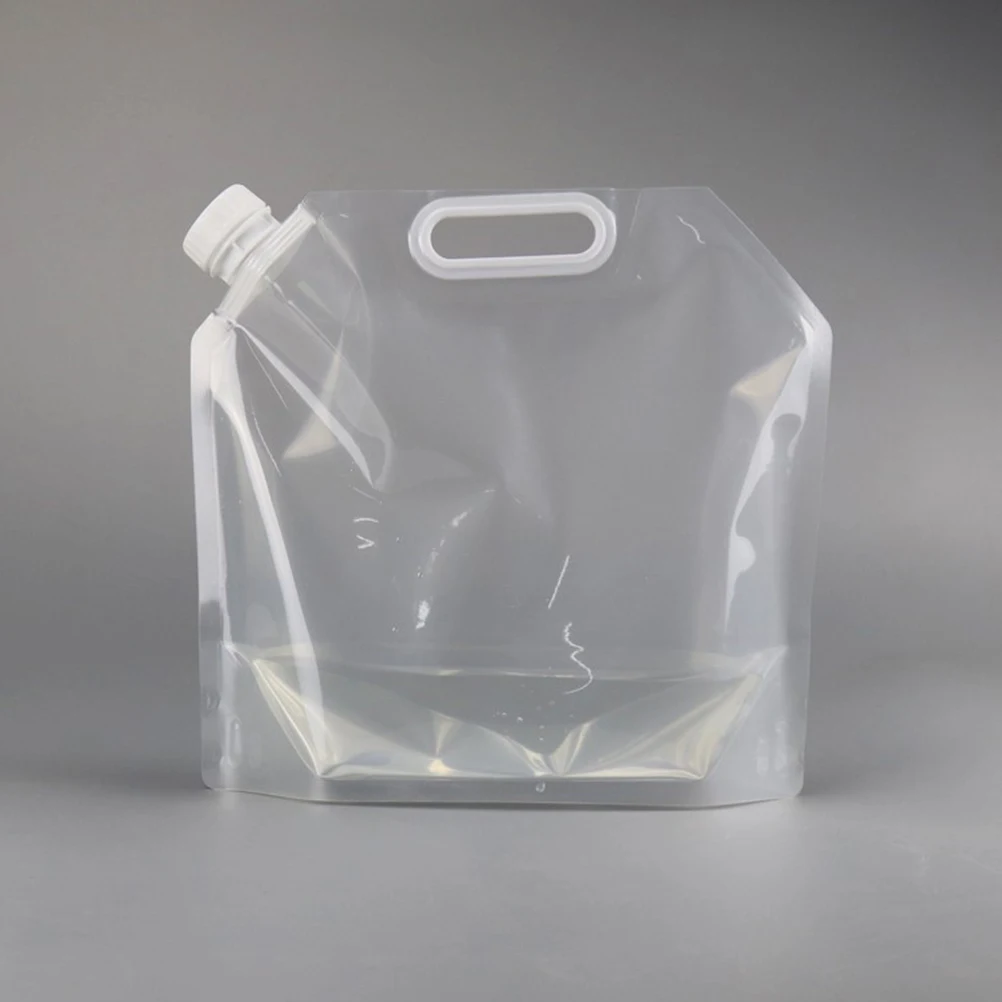 

4PCS Foldable Outdoor Water Bag Hiking Container Space Saving Bucket Storage Sports Travel Camping Portable Lightweight