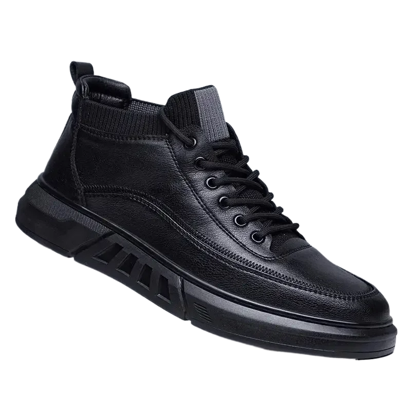 Man's Sneakers New Breathable Business Men Casual Shoes Autumn Non-slip Designer Black Leather Shoes for Men Zapatos Para Hombre