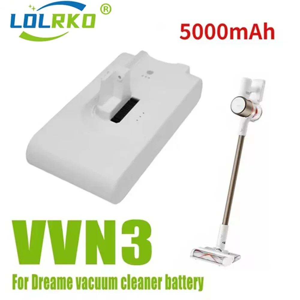 

Original 5000mAh Lithium Batteryfor Dreame V8 V9 V10 V9P XR VVN3 VVN4 Handheld Cordless Vacuum Cleaner Parts Replacement Battery