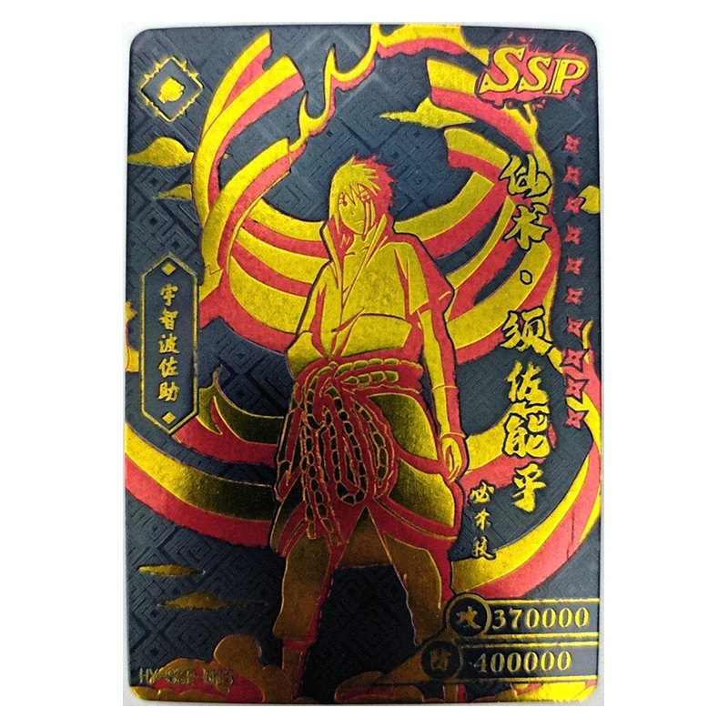 Anime NARUTO Rare SSP Game Nagato Uchiha Madara Kakashi Uchiha Itachi Might Guy Uchiha Sasuke Collection Cards Birthday Toy Gift