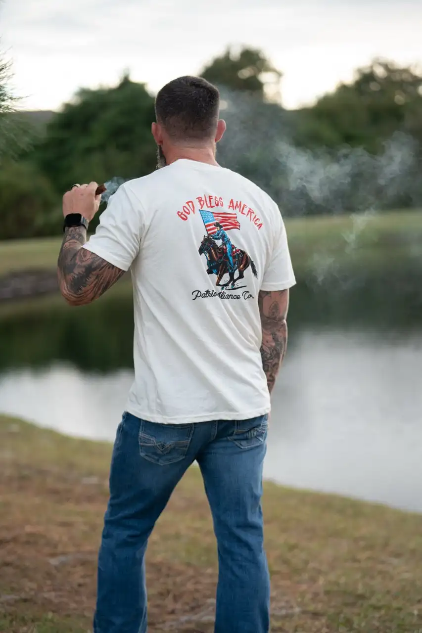 2026 God Bless America Tee – Patriot Alliance Tactical T-Shirt High-end Luxury Unisex Style Both of Men and Women