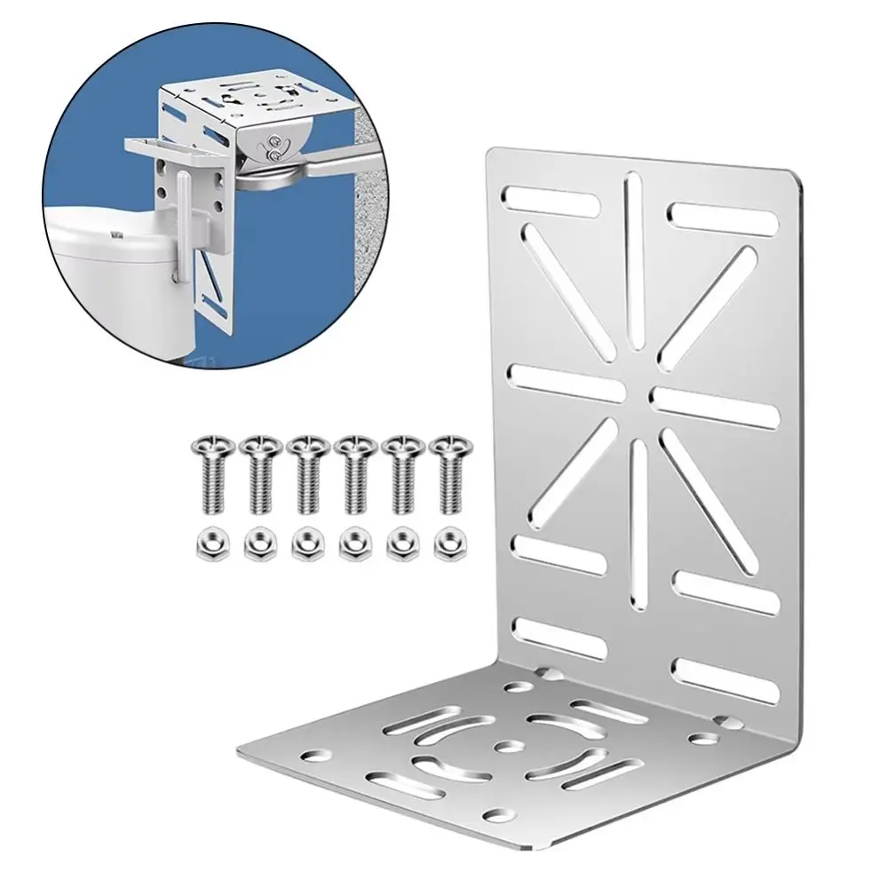 Vertical Wall Corner Dome Camera Bracket with Screws Waterproof CCTV Camera Stand Rust Proof Metal Steel Camera PTZ Stand