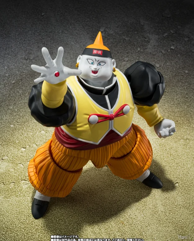 Bandai Soul Limited SHF Dragon Ball Z Red Ribbon Legion Artificial Man No. 19 Movable Finished Product Anime Figure Toy Model