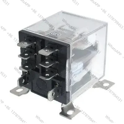 JQX-12F-2Z 12VDC/24VDC/110VAC/220VAC 30A 8 Pin Electromagnetic Power Relay DPDT 2 NO 2 NC
