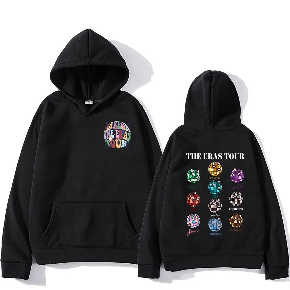 The Eras Tour Karma Is A Cat Graffiti Letter Plus Velvet Kanye Hoodies Men's Oversized Fleece Hooded Sweatshirts Unisex Pullover