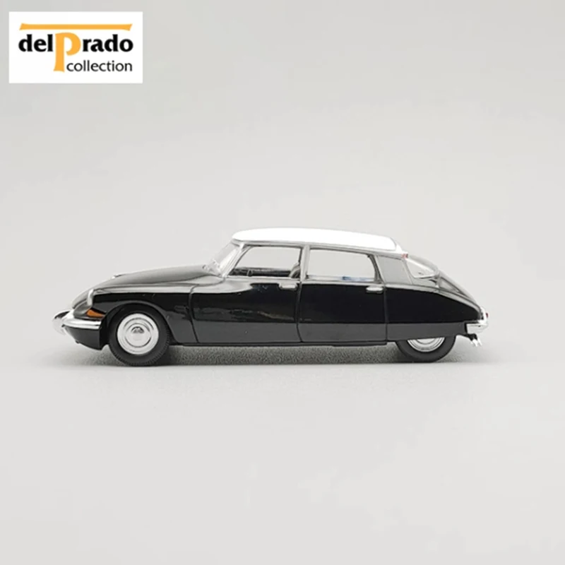 Delprado Diecast 1/43 Maßstab Citroen DS19 Klassisches Oldtimer Legierung Simulation Auto Modell Sammlung Display Spielzeug Geschenk Dekoration