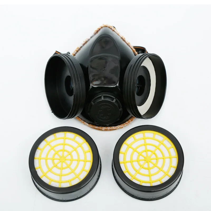 Maschera antipolvere antipolvere con vernice Spray in vetro di sicurezza decorazione antiparassitaria chimica con respiratore a filtro maschere a