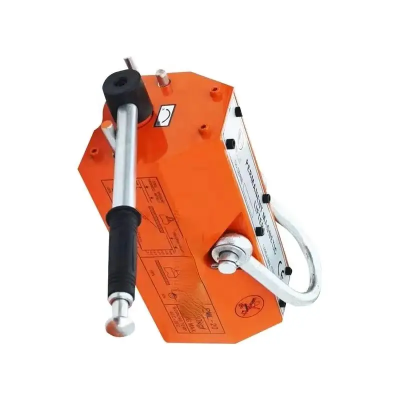 100-200KG Neodymium Magnet Lifter Crane Strong Permanent Magnetic Sucker Effort Saving Design for Lifting Metal Objects