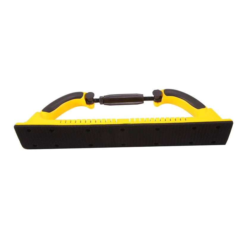 Raboteuse à main pour cendres de mastic de voiture, 70x400mm, papier de verre rectangulaire sous vide, outil de meulage de cendres