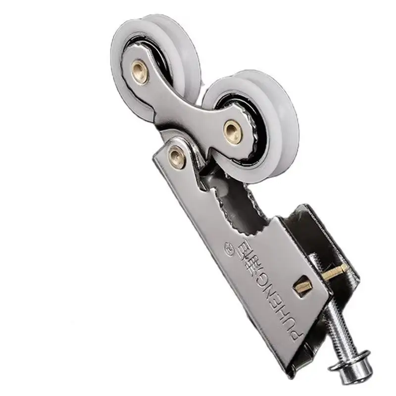 Schiebetürrolle für Kleiderschränke, robust, verschleißfest, für reibungsloses Gleiten, Hardware für die Reparatur von Schränken, DIY-Heimwerkerbedarf. – Detail 18