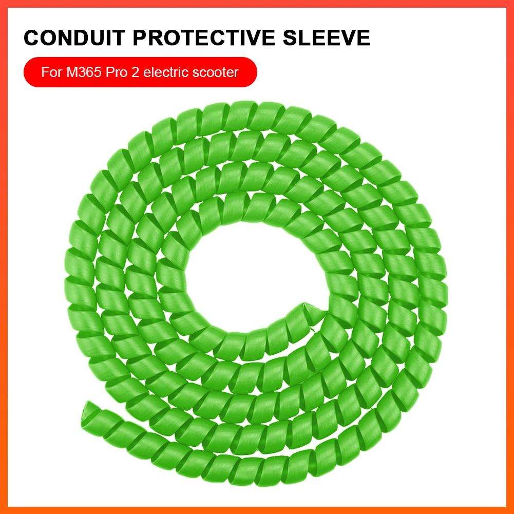 1.3m Winding Cable Wire Protector Cover Universal Line Organizer Pipe Protection Spiral Wrap Accessories for M365 PRO 2