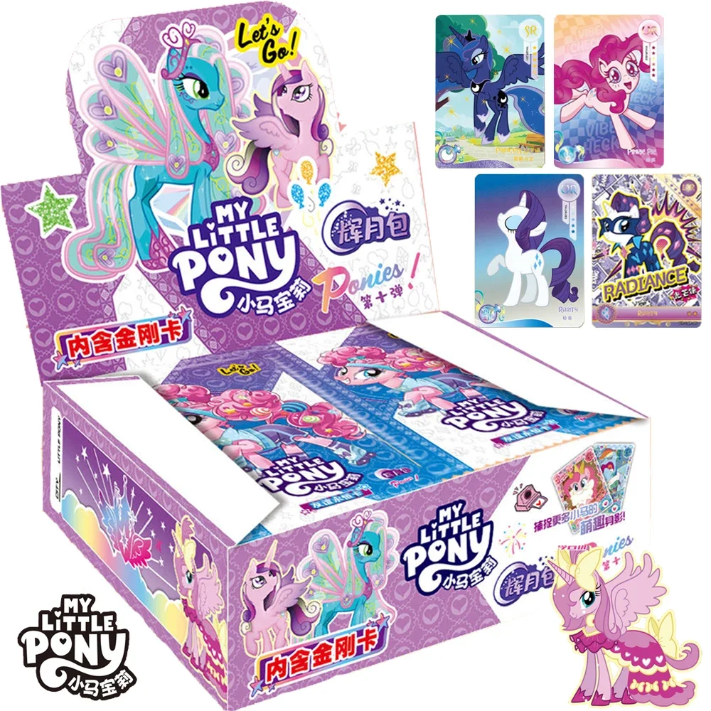 

My Little Pony Collection Card For Children Princess's Magic Party Friendship Eternal Rainbow Dash Limited Game Card Table Toys