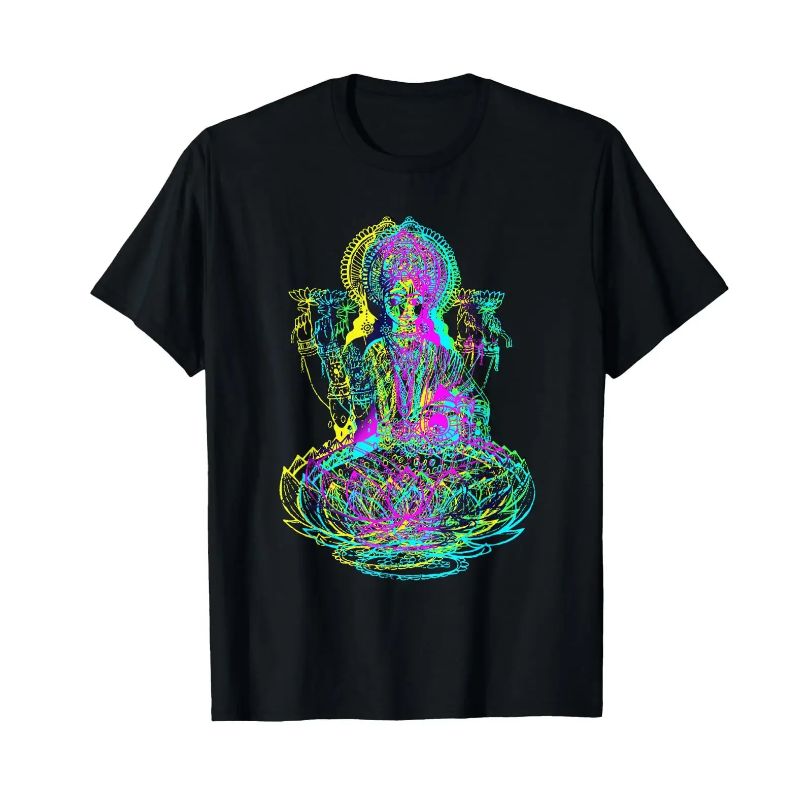 Diwali shirt Hindu Goddess Lakshmi T vintage Washed Unisex Stylish Soft Casual fashion Comfortable homme Breathable Versatile