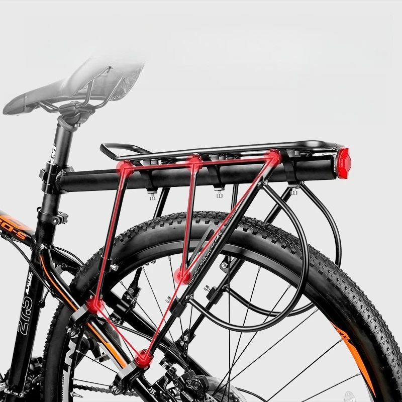 Bicycle Rear Seat Rack Mountain Bike Rear Shelf Man Shelf Road Bike Tail Rack Luggage Rack Accessories Equipment