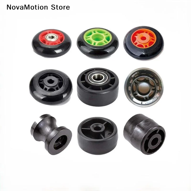 [NM]Fitness Equipment Accessory Nylon Caster Wheel Heavy Duty PP Roller For Stationary Bicycle Treadmill Moving Mechanism[NM]