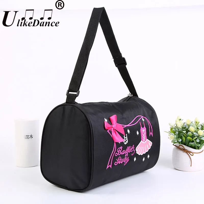 UlikeDance Dance Bag for Girl Dance Ballet Bags For Children Ballet Tutu Ballerina Shoulder Bag Kid Embroidered Dancing Handbags