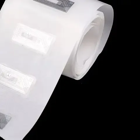 50Pcs NFC 칩 Ntag213 스티커 습식 인레이 11x21MM 13.56MHz 라벨 태그 213 위조 방지 라벨 전자 라벨