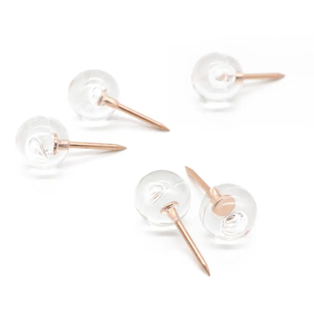 Earth Nail Drawing Board Pushpin Thickened Material 77g Rose Gold Colored Nails Easy To Use Simple Shape 1*2cm Thumbnail H-nail