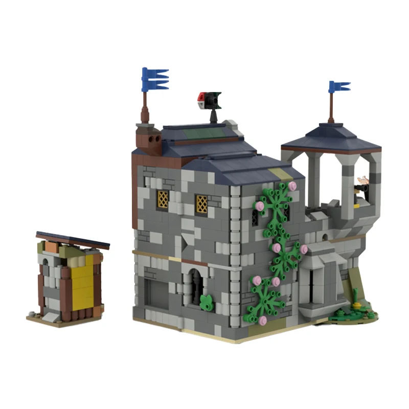 MOC-151607 Street View Model Alternate Quarters House Building Block Collection Experts High Difficulty Puzzle Kid Brick Toy Set