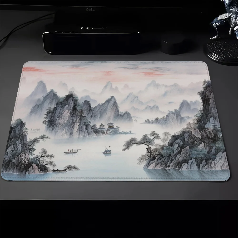 Wireless Mouse Ped Wash Painting Anime Mouse Pad Gamer Small Gaming Pc Accessories Keyboard Mat Mausepad Pad on the Table Mats