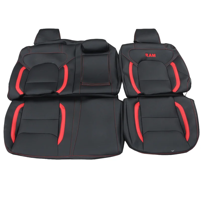 High Quality Custom Full Set Leather Pickup Seat Covers Universal Quad Cab Pickup Trucks