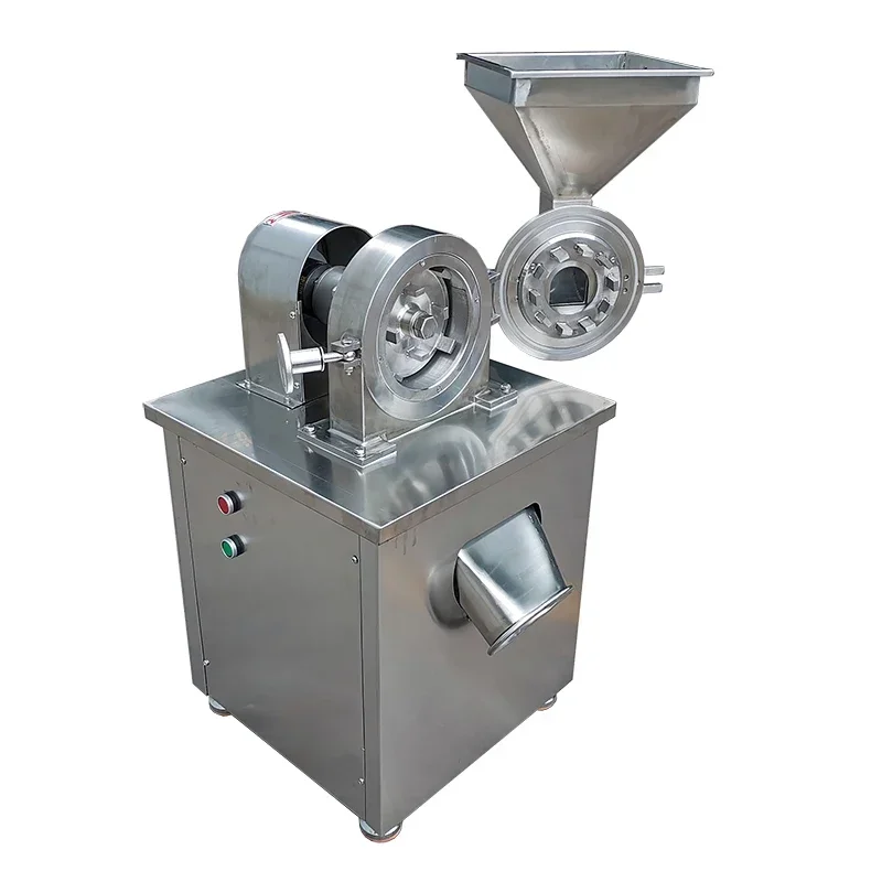 Commercial Automatic Turmeric White Sugar Spice Grinder  Pulverizer Pakistan Salt Bark Grind Machine For Herb