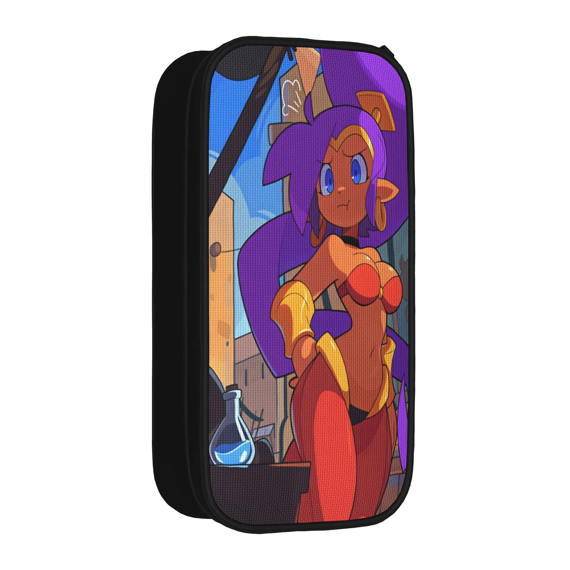 Shantae Half Genie Pencil Case  Girls Boys Fashion Pencil Box Pattern School Pencil Cases Stationery Organizer Gift Idea