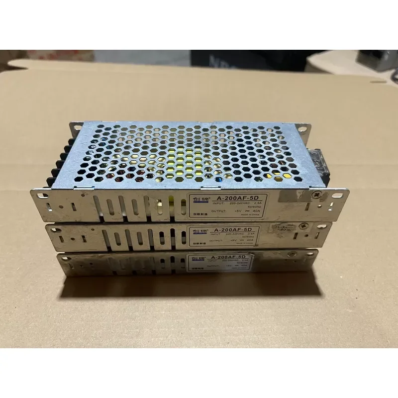 for Chuanglian Manufacturing Chuangjin A-200AF-5D Full Color Screen 5V40A Switching Power Supply Original
