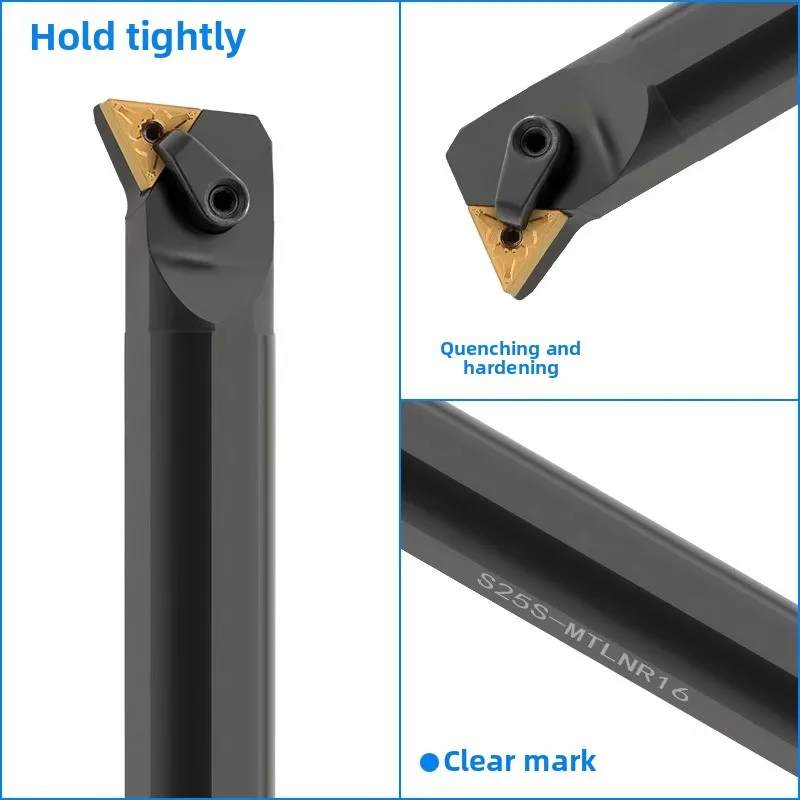 

20mm MTFNR MTWNR MTUNR MTQNR MTLNR Internal CNC Tool Bar S16Q-MTQNR16 S20R-MTUNR16 S25S TNMG Carbide Insert