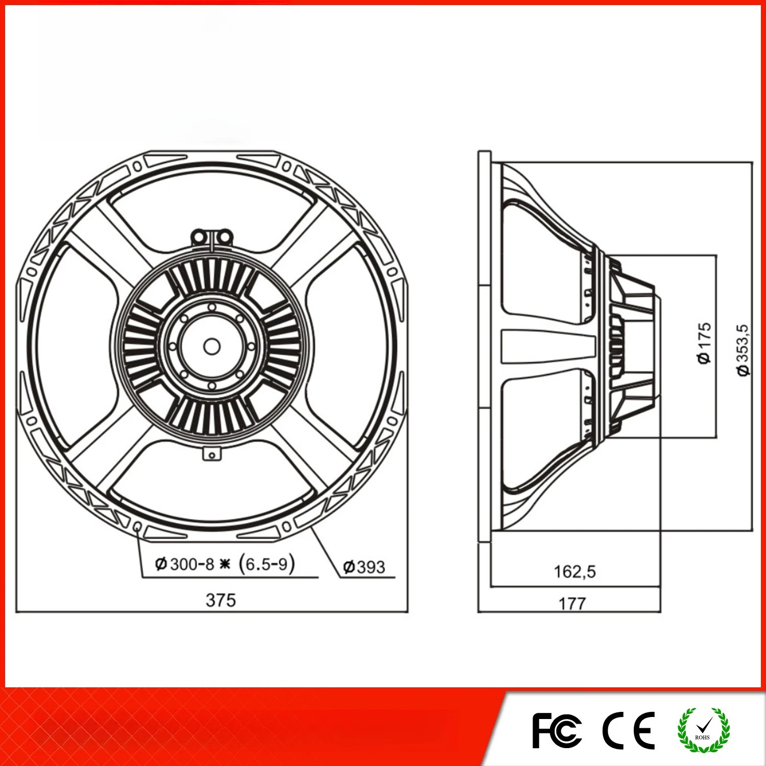 15-Zoll NEO Passives Lautsprecher-Line-Array-System, guter Klang