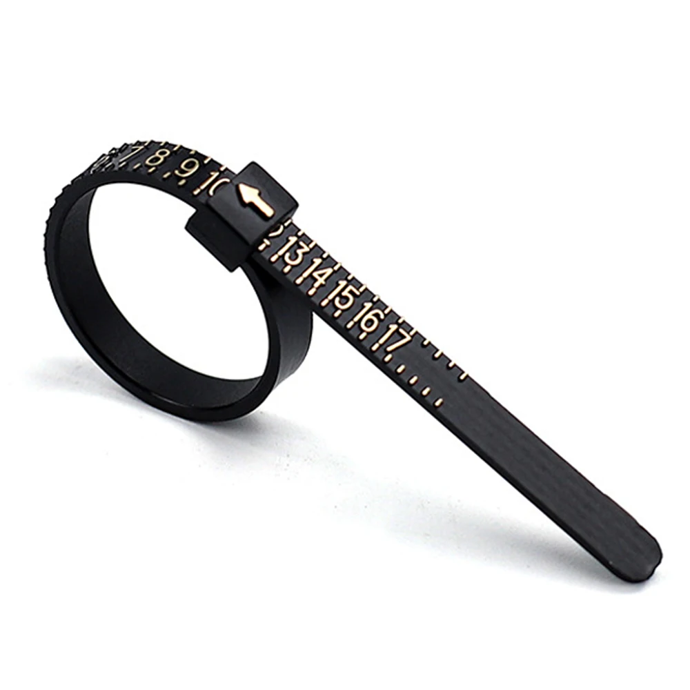 Ring Ruler Measurer Finger Coil Ring Sizing Tool UK Size US Size Measurements Ring Sizer Accessory Insert Guard Tightener Tools